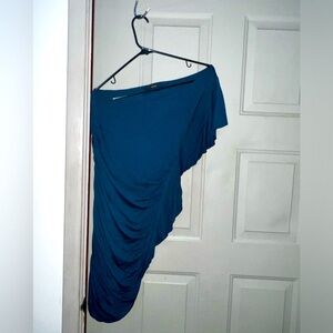 Soprano Rouched one shoulder dress